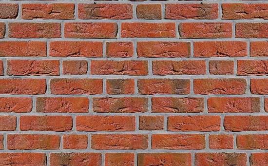 Кирпич ручной формовки Roben Fehnbrand hellrot-bunt, 240*115*71 мм