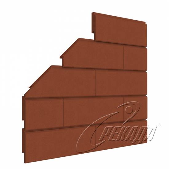 Плитка под кирпич - RAL 8004