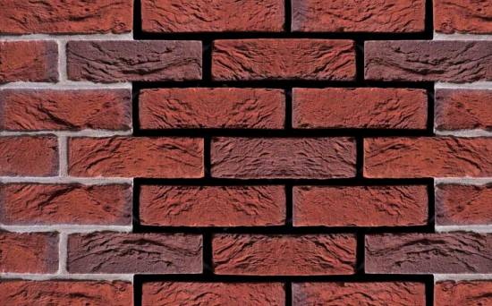 Кирпич ручной формовки ENGELS Rosso bont, 215*45-50*65 мм
