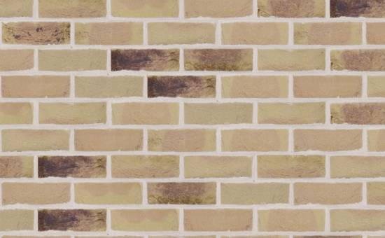 Кирпич облицовочный ручной формовки Terca Valeriaan (VALERIAAN YELLOW), 210*45-50*65 мм