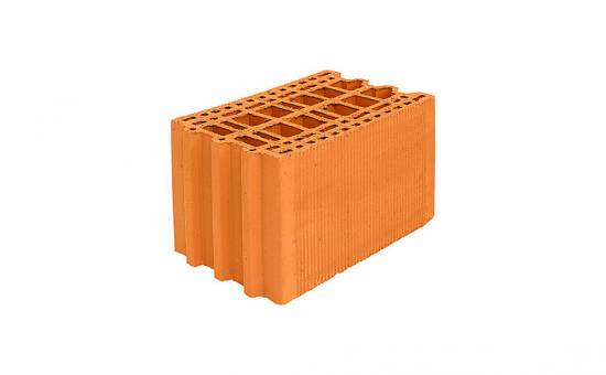 Блок керамический поризованный Porotherm 25M М100 10,53 NF