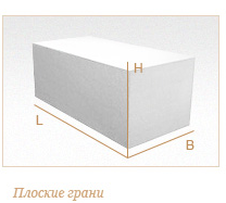 Газобетонный блок ГРАС D400, 600x200x375 мм