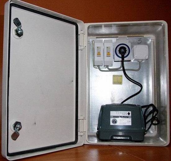 Шкаф управления для станции BioPurit (Биопурит) Standart выносной (3, 5, 8) ШУ EC