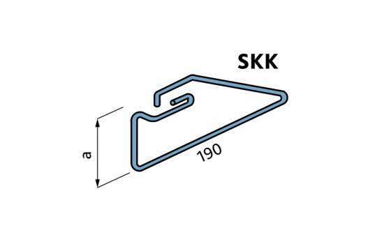 Хомут для кладки на ребро внутрь BAUT SKK 30-45 A2