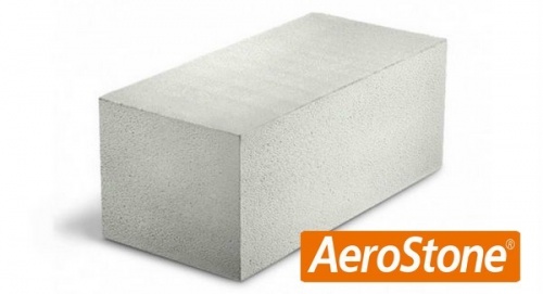 Газобетонный блок AeroStone D400 B2 F100 625х250х500
